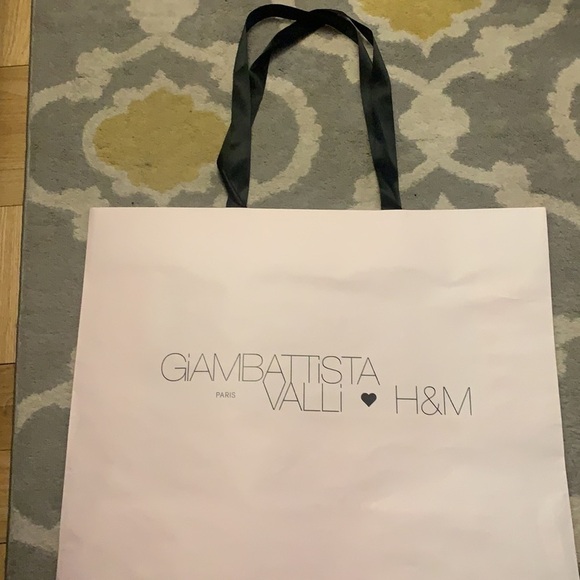 GIAMBATTISTA Valli x H&M One-Shoulder Floral Dress NWT - Picture 9 of 11